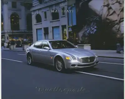 Maserati Quattroporte Prospekt 2005