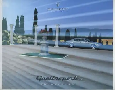 Maserati Quattroporte Prospekt 2003 it