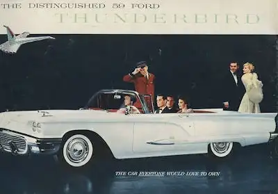 Ford Thunderbird Prospekt 1959 e