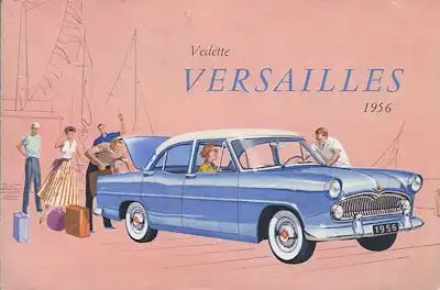 Ford (Simca) Vedette Versailles Prospekt 1956