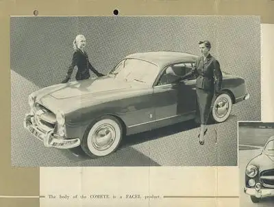 Ford Comète Prospekt ca. 1951 e