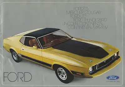 Ford US-Modelle Programm 1973