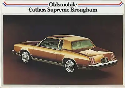 Oldsmobil Cutless Supreme Brougham Prospekt 1979