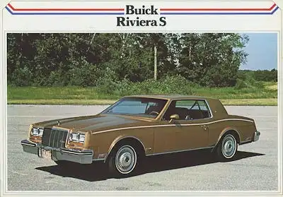 Buick Riviera S Prospekt 1979