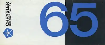 Chrysler Programm 1965