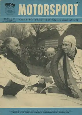 Motorsport 1952 Mai Heft 1