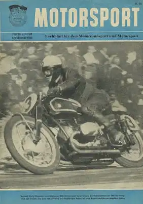 Motorsport 1952 Oktober