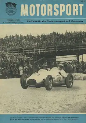 Motorsport 1952 September Heft 2