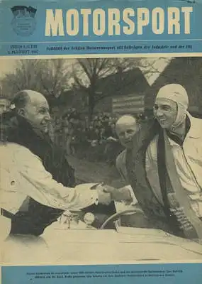 Motorsport 1952 Mai Heft 1