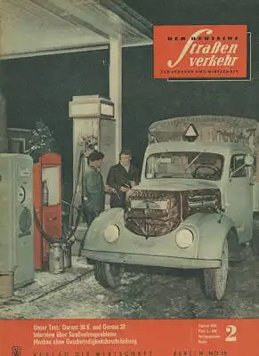 Der deutsche Straßenverkehr 1958 Heft 2