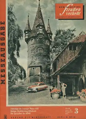 Der deutsche Straßenverkehr 1958 Heft 3