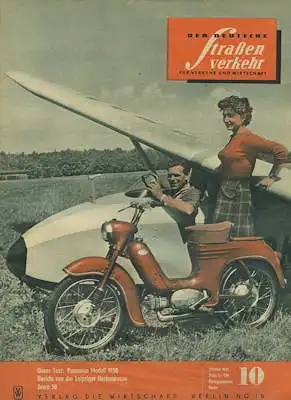 Der deutsche Straßenverkehr 1958 Heft 10