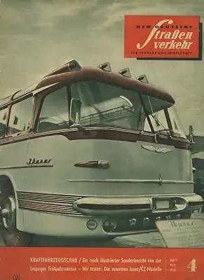 Der deutsche Straßenverkehr 1956 Heft 4