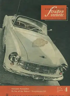 Der deutsche Straßenverkehr 1957 Heft 4