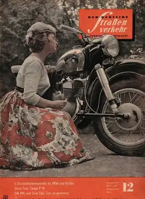 Der deutsche Straßenverkehr 1957 Heft 12