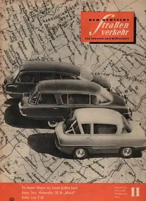 Der deutsche Straßenverkehr 1957 Heft 11