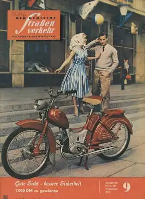 Der deutsche Straßenverkehr 1959 Heft 9