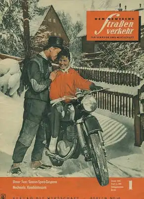 Der deutsche Straßenverkehr 1959 Heft 1