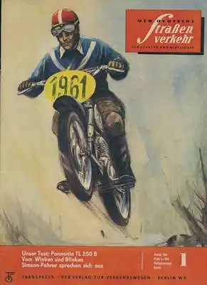 Der deutsche Straßenverkehr 1961 Heft 1