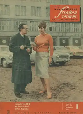 Der deutsche Straßenverkehr 1960 Heft 1