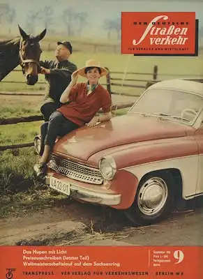 Der deutsche Straßenverkehr 1961 Heft 9