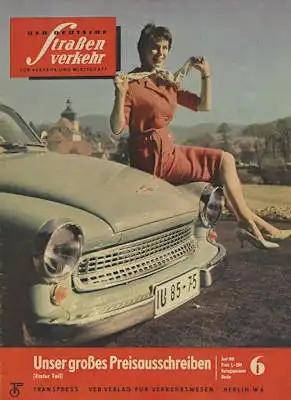 Der deutsche Straßenverkehr 1961 Heft 6