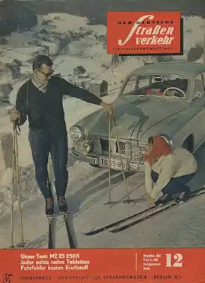Der deutsche Straßenverkehr 1962 Heft 12