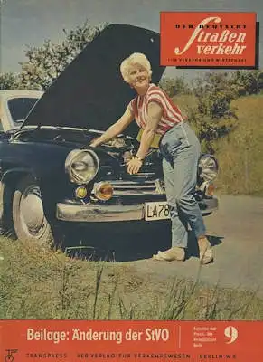Der deutsche Straßenverkehr 1962 Heft 9