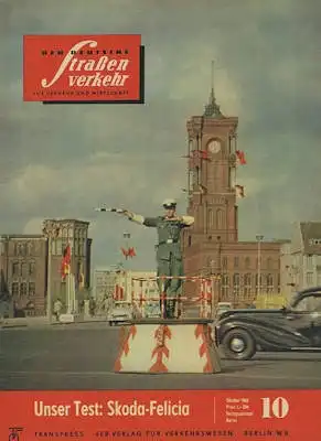 Der deutsche Straßenverkehr 1962 Heft 10