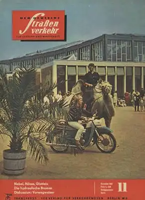 Der deutsche Straßenverkehr 1963 Heft 11