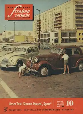 Der deutsche Straßenverkehr 1964 Heft 10