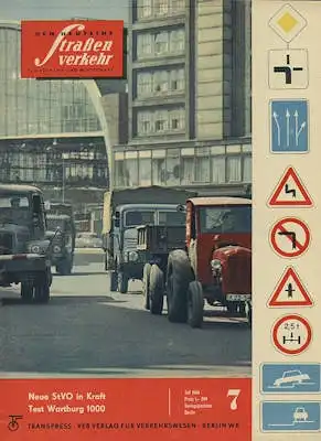 Der deutsche Straßenverkehr 1964 Heft 7