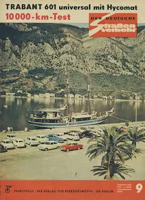 Der deutsche Straßenverkehr 1966 Heft 9