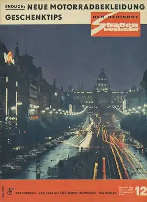Der deutsche Straßenverkehr 1966 Heft 12