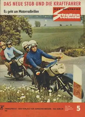 Der deutsche Straßenverkehr 1968 Heft 5