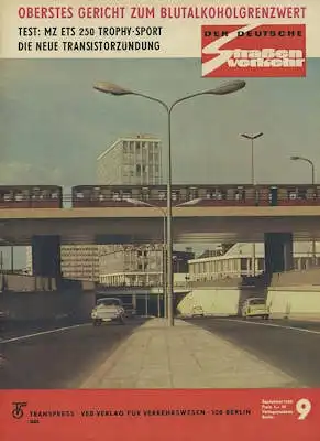 Der deutsche Straßenverkehr 1969 Heft 9