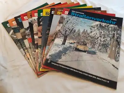 Der deutsche Straßenverkehr 1981 Heft 1-12