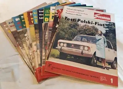 Der deutsche Straßenverkehr 1971 Heft 1-12