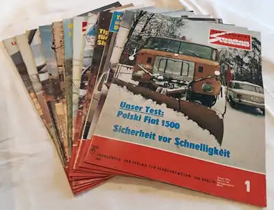 Der deutsche Straßenverkehr 1974 Heft 1-12