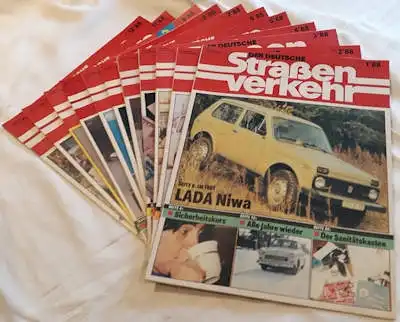 Der deutsche Straßenverkehr 1988 Heft 1-12