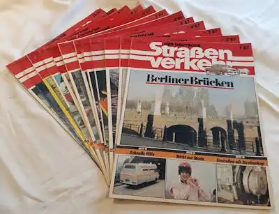Der deutsche Straßenverkehr 1987 Heft 1-12