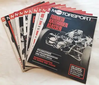Illustrierter Motorsport 1974 Heft 1-12