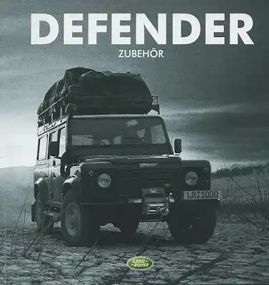 Land Rover Defender Zubehör Prospekt 2003