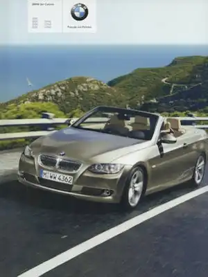 BMW 3er Cabrio Prospekt 2008