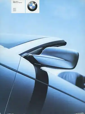 BMW 3er Cabrio Prospekt 2001