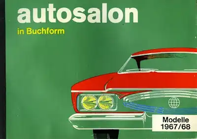 Autosalon in Buchform 1967/68