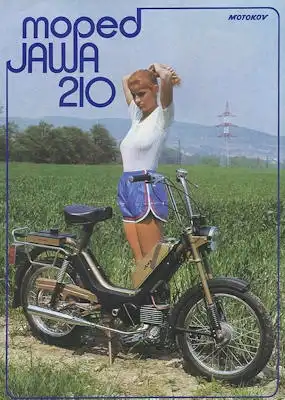 Jawa 210 Prospekt ca. 1983