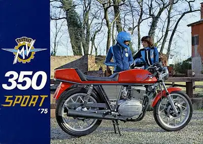 MV Agusta 350 Prospekt 1975