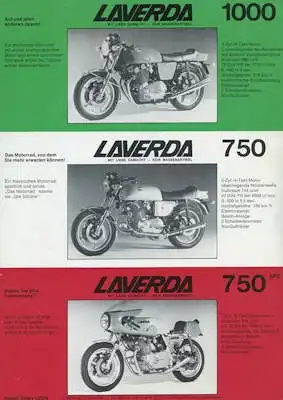 Laverda Programm ca. 1980