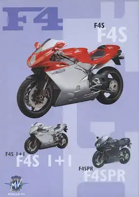 MV Agusta F 4 S / 1+1 / SPR Prospekt 2001